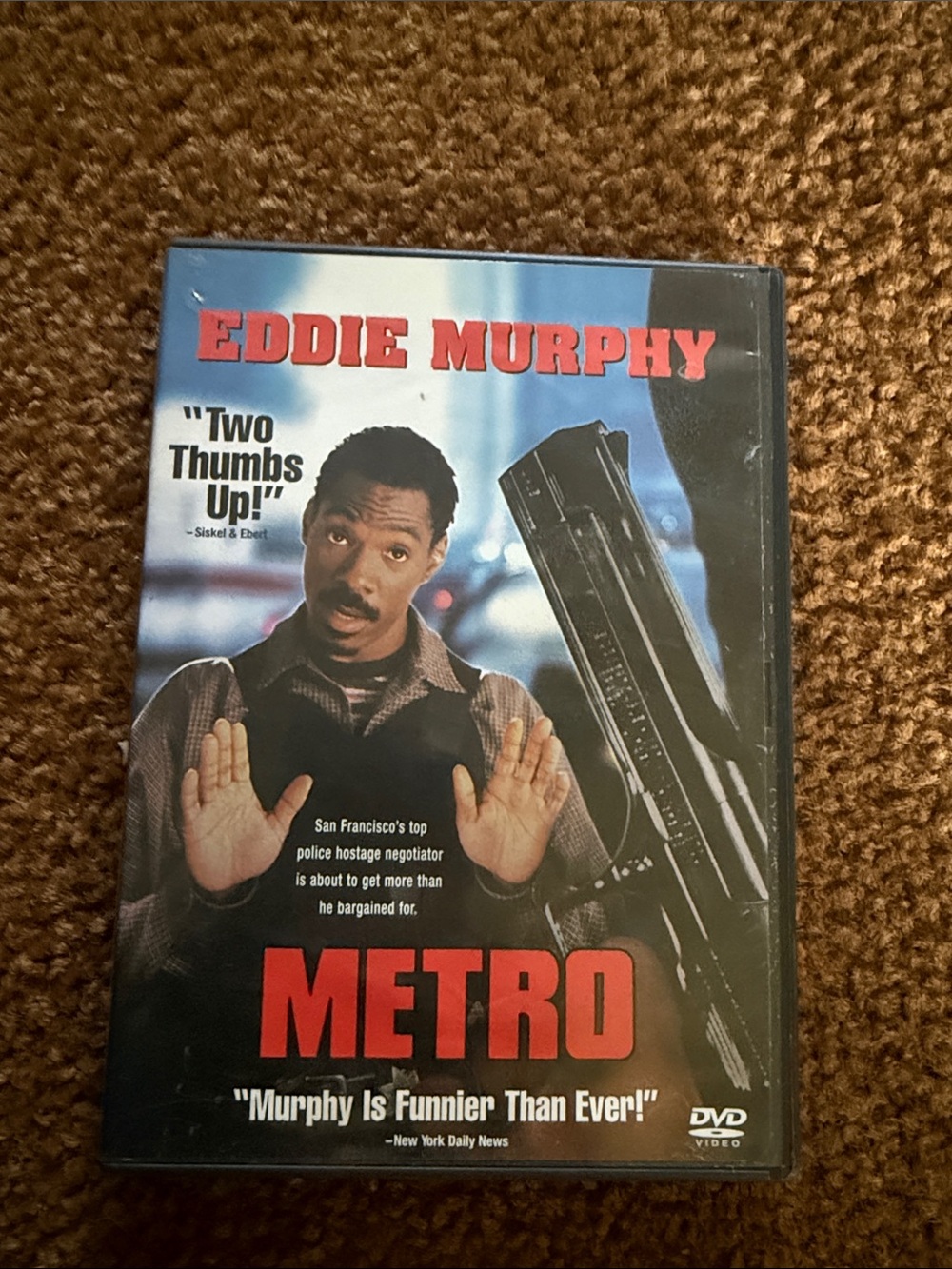 Eddie Murphy Metro DVD - Black